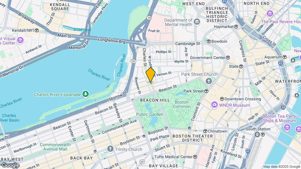 34 Charles St Mapa y Detalles de la Ubicación
