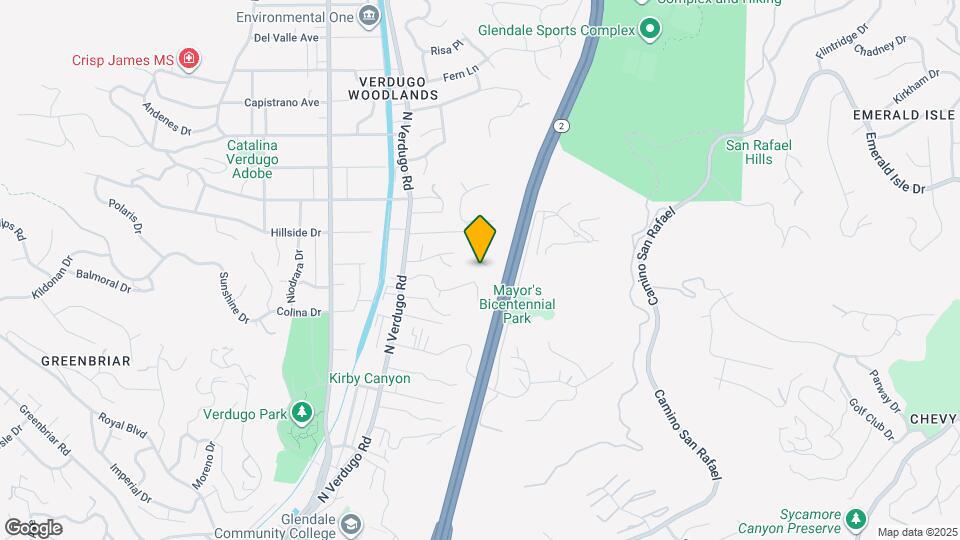 1845 Cathay St Map and Location Details