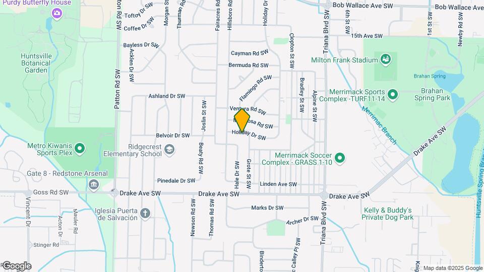3035 Holiday Dr SW Map and Location Details