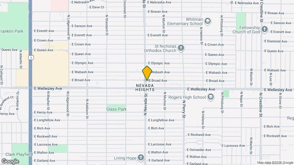 1002-1004 E Broad Ave Map and Location Details