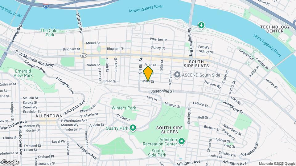 164 S 19th St Map and Location Details