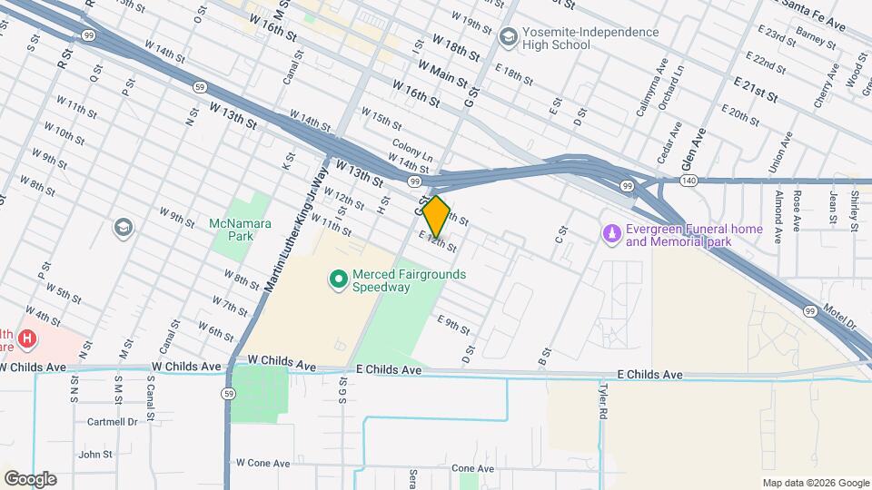 80 E 12th St Map and Location Details