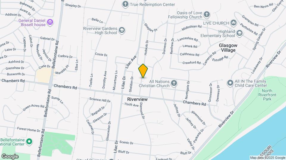 10050 Diamond Dr Map and Location Details