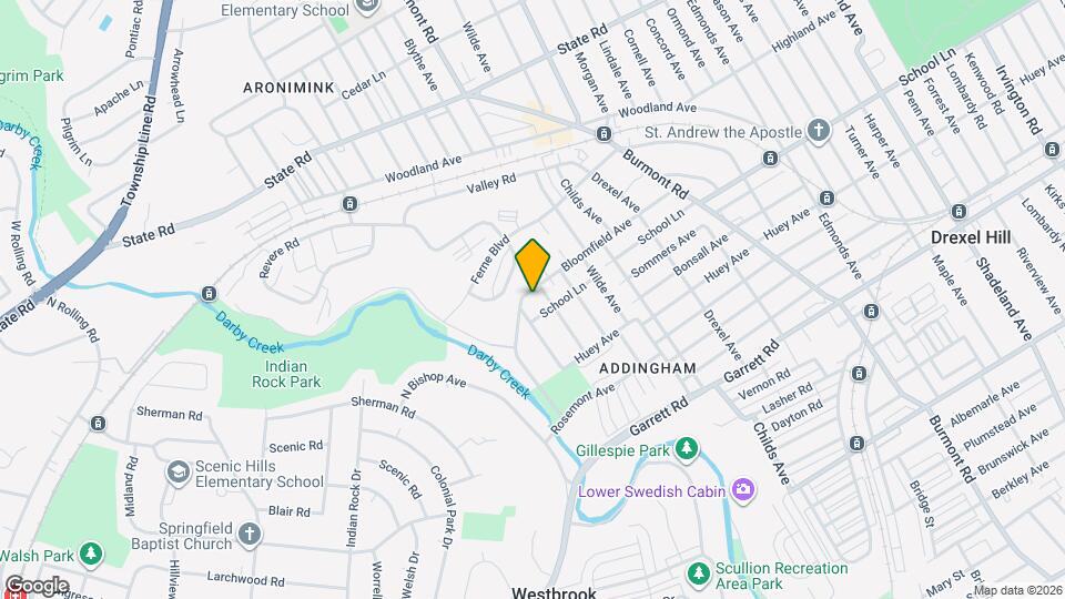 4424 Bloomfield Ave Map and Location Details