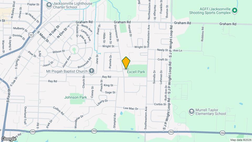 642 Stevenson St Map and Location Details