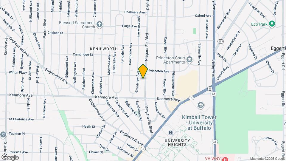 218 Niagara Falls Blvd, Unit Lower unit Map and Location Details