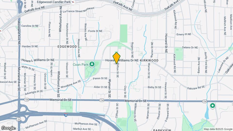 25 Clifton St SE Map and Location Details