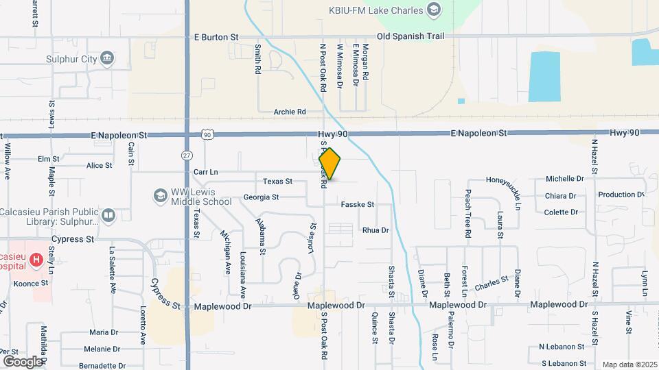 2305 Merwood St Map and Location Details
