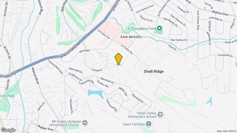 1444 Cortez Ct Mapa y Detalles de la Ubicación