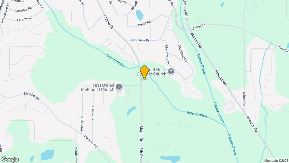 1340 Maple Dr Mapa y Detalles de la Ubicación