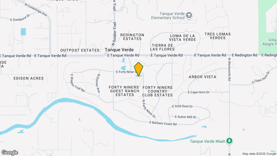 12017 E Claim Jumper Square Mapa y Detalles de la Ubicación