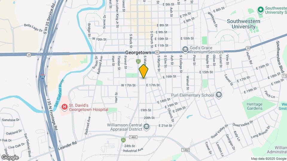 1604 S Main St Map and Location Details