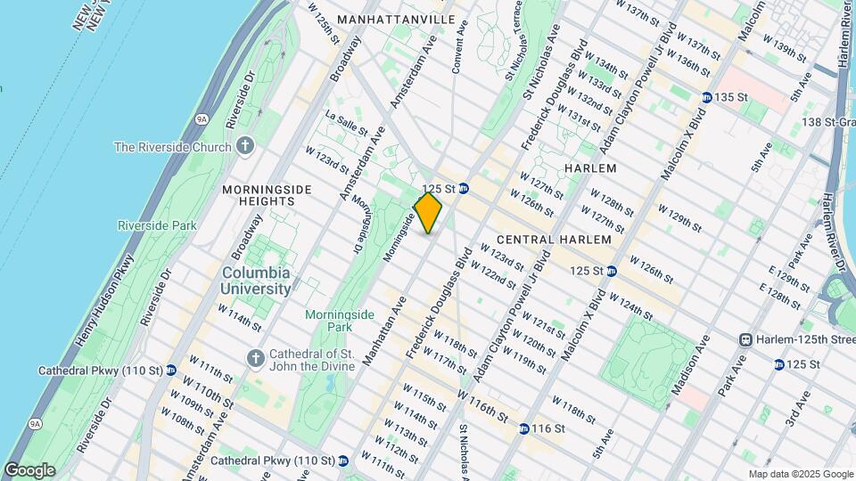 529 Manhattan Ave Map and Location Details