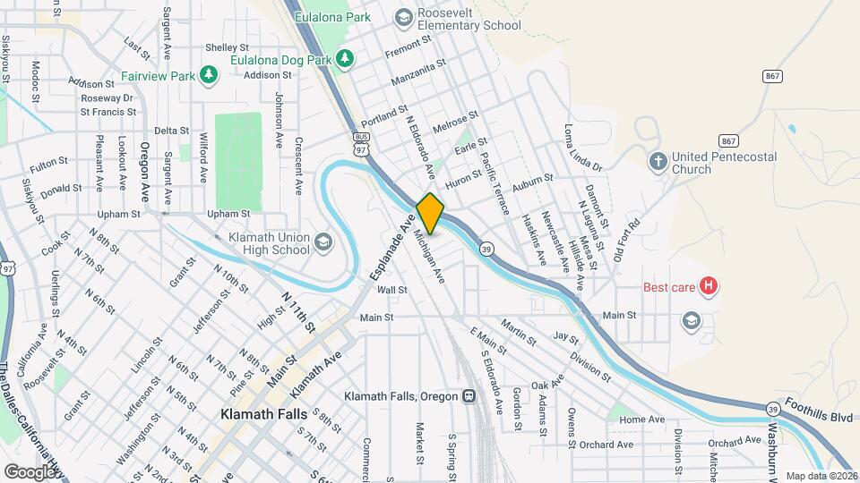 1715 Menlo Way Map and Location Details