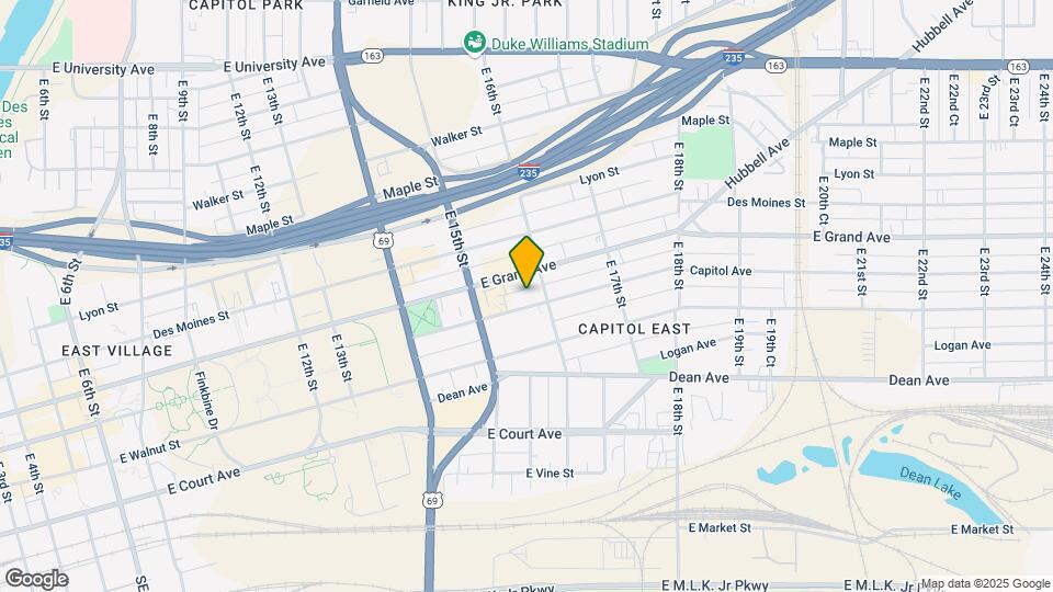 1540 Capitol Ave Map and Location Details