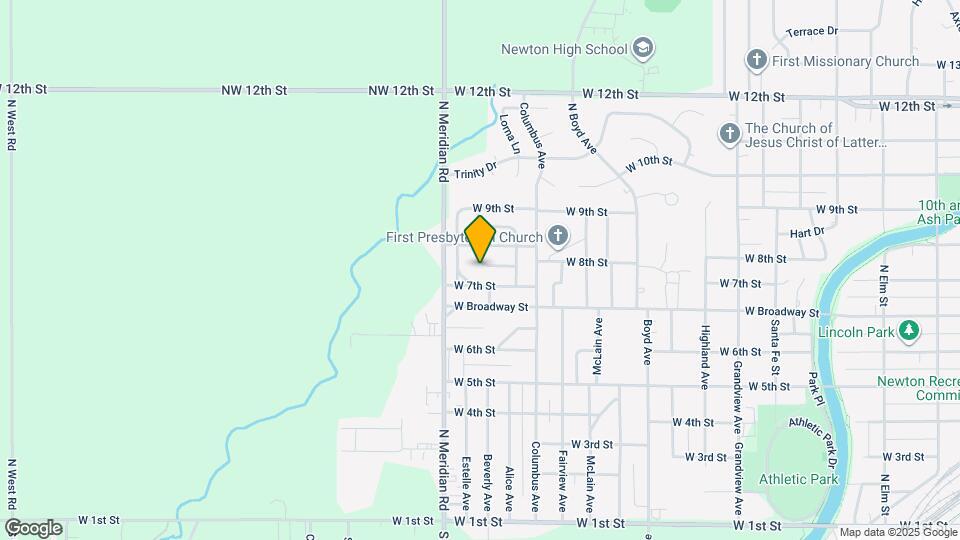 1421 Willow Rd Map and Location Details