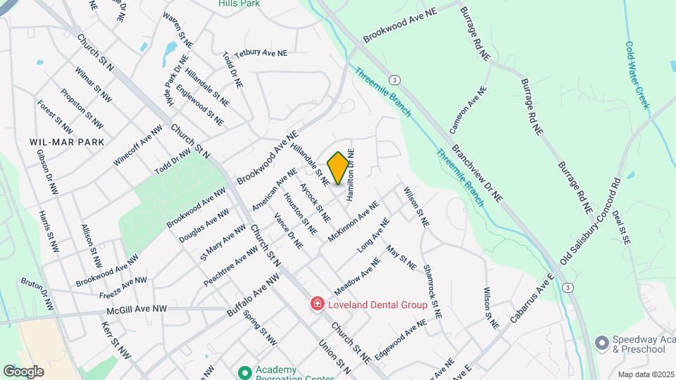 320 Hillandale St NE Map and Location Details