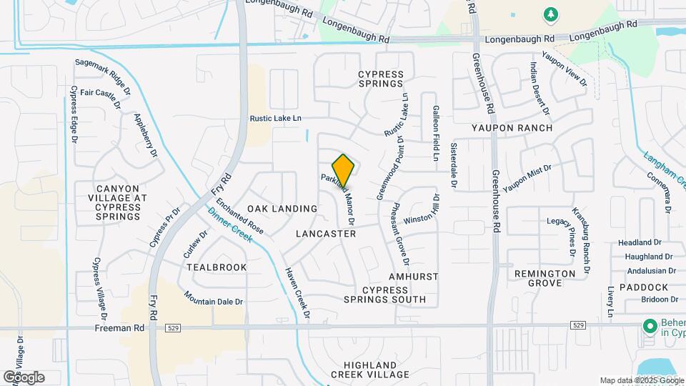 7403 Parkland Manor Dr Map and Location Details