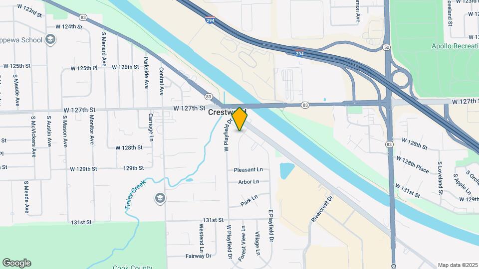 12800 Terrace Ln Map and Location Details
