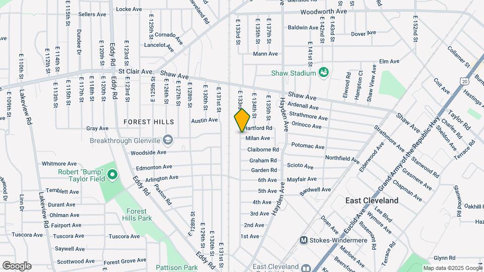 13303 Milan Ave Map and Location Details