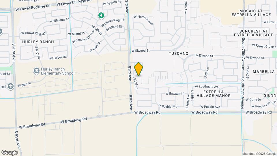 8223 West Odeum Ln Mapa y Detalles de la Ubicación