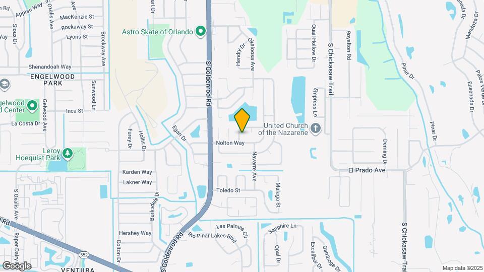 7612 Ceres Dr Map and Location Details