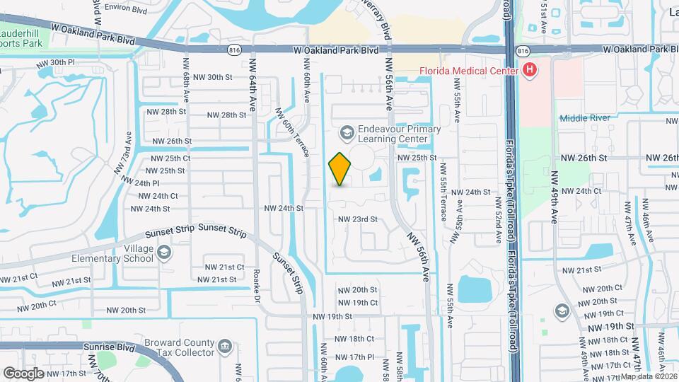 5817 Blueberry Ct Map and Location Details