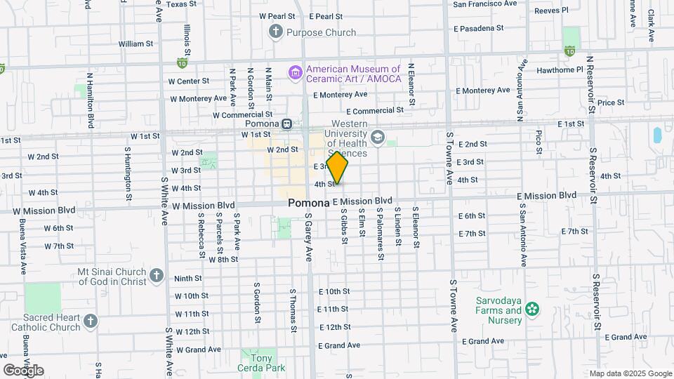 252 E 4th St Mapa y Detalles de la Ubicación