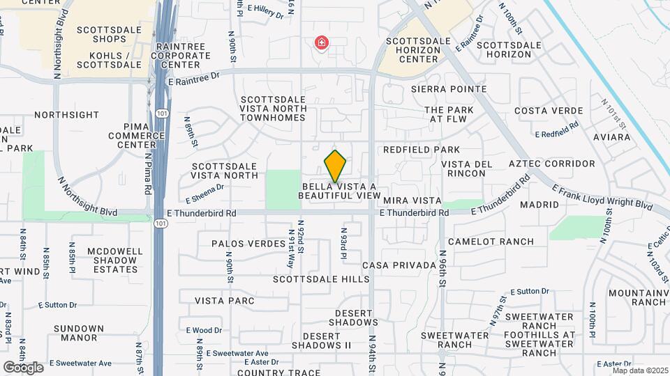 14000 N 94th St Map and Location Details