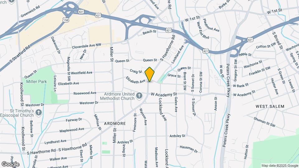 513 S Hawthorne Rd Map and Location Details