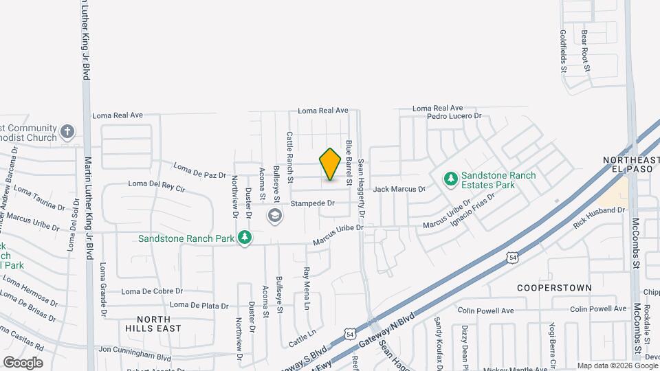 5013 Gold Ranch Ave Map and Location Details