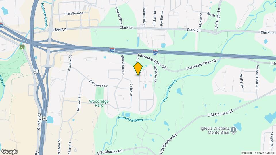 707-707 Glenstone Dr Map and Location Details