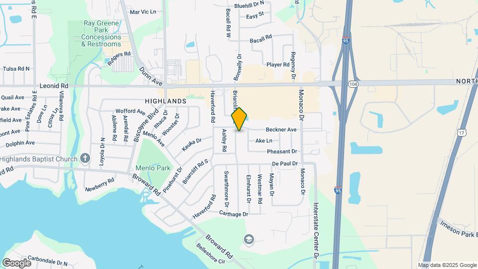10553 Briarcliff Rd E Mapa y Detalles de la Ubicación