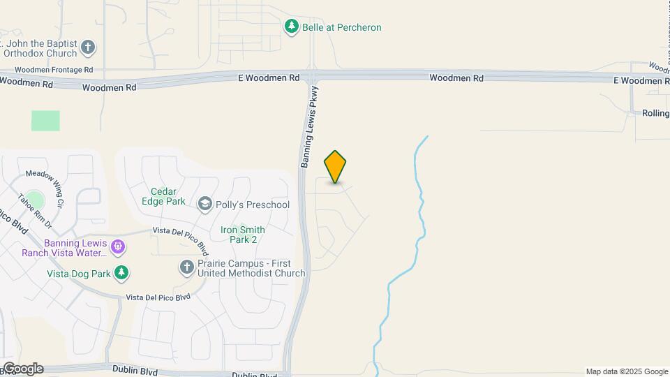 9668 Water Meadow Dr Map and Location Details