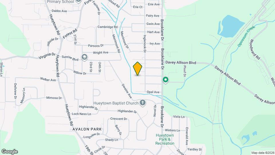 216 Meadowood Ave Map and Location Details