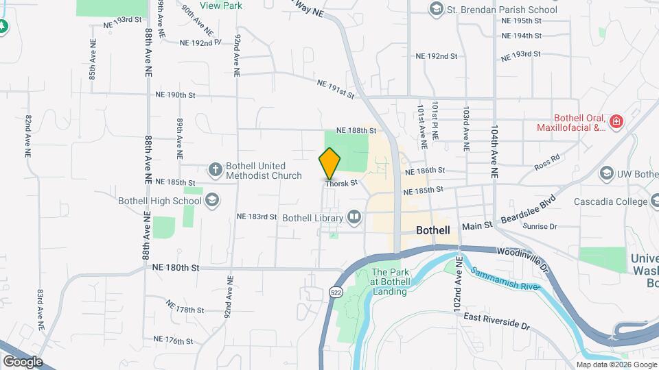 9619 Thorsk St Map and Location Details