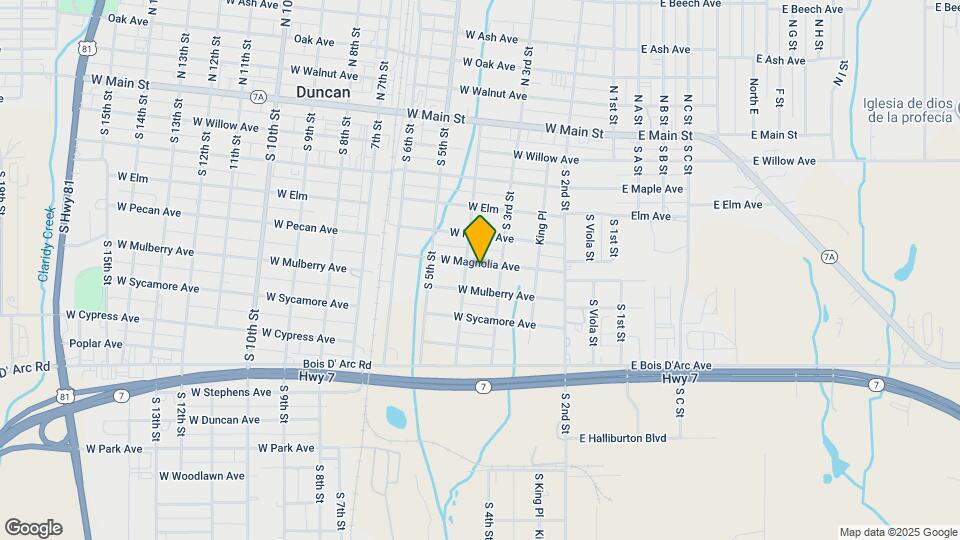 310 W Magnolia Ave Map and Location Details