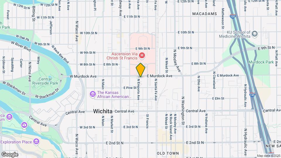 703 N Topeka St Mapa y Detalles de la Ubicación