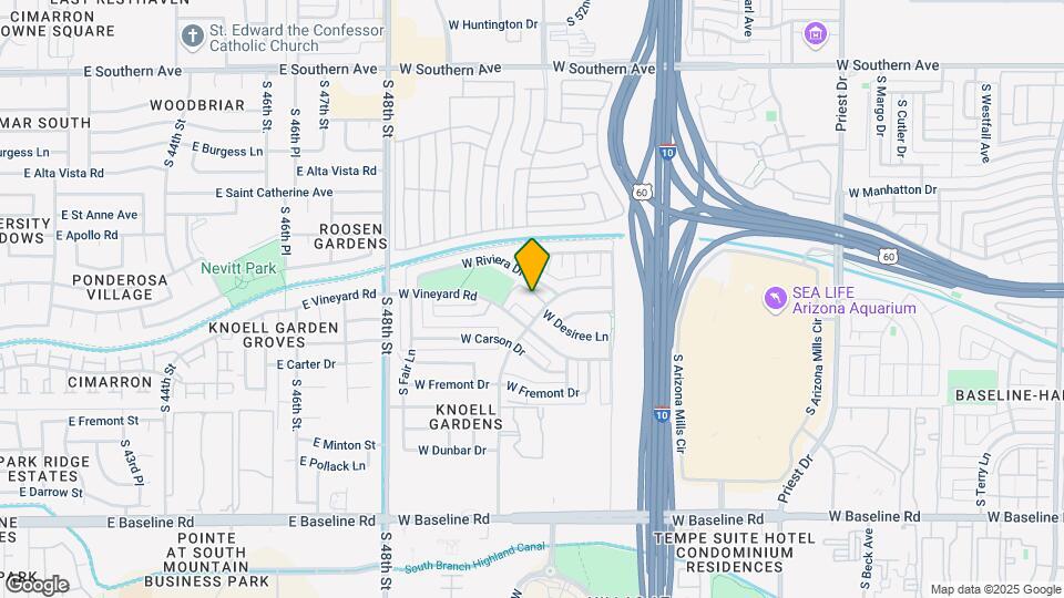 2349 W Garden Dr Map and Location Details