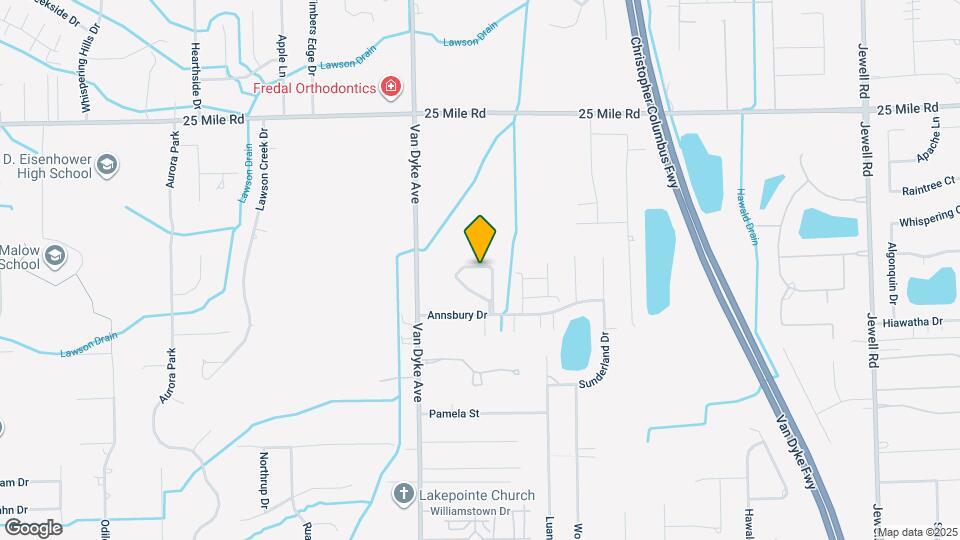 8276 N Annsbury Cir Map and Location Details