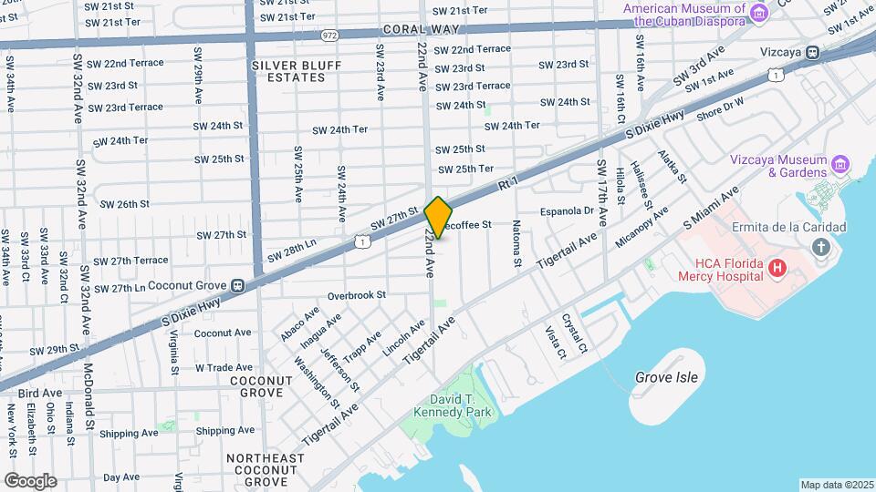 2721 SW 22nd Ave Map and Location Details