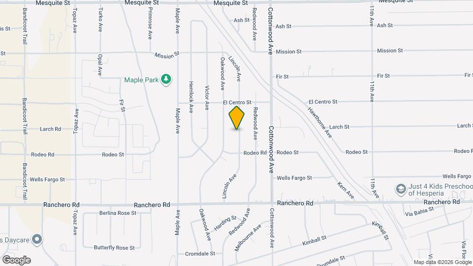 7574 Lincoln Ave Map and Location Details