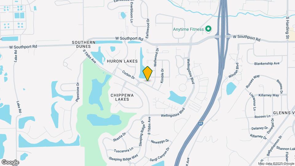 2812 Dawnlake Dr Map and Location Details