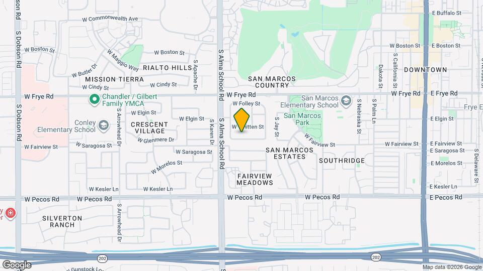 906 W Glenmere Dr Map and Location Details