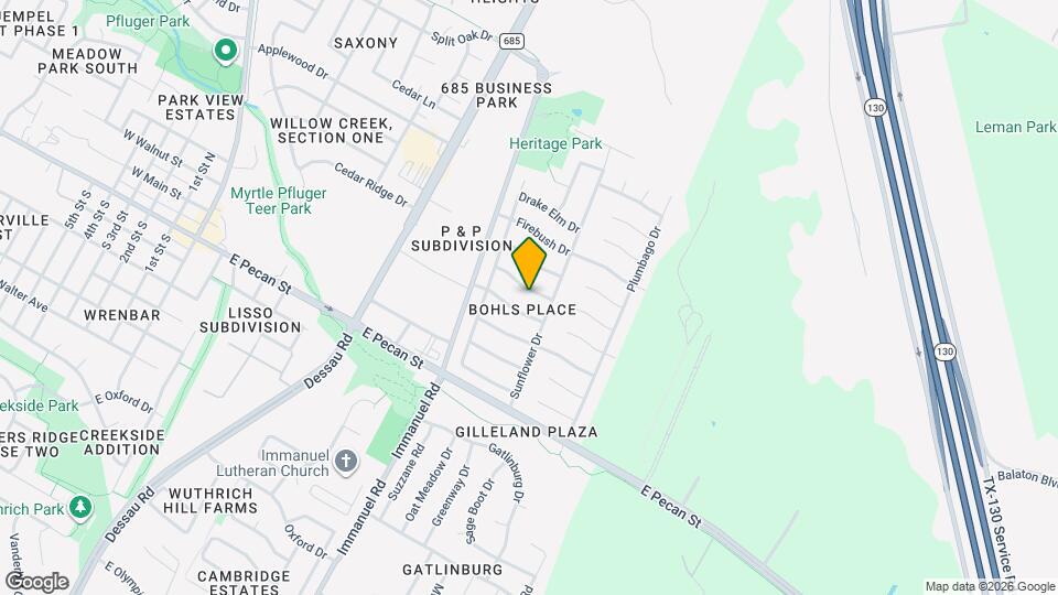 1301 Canna Lily Ln Map and Location Details