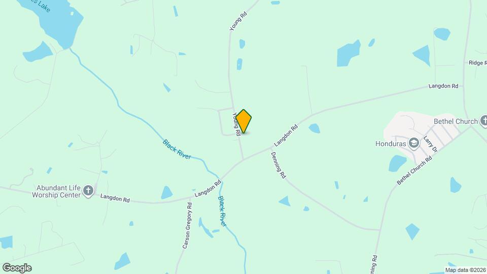 90 Young Rd Map and Location Details