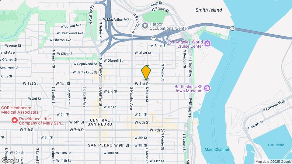 103 N Mesa St Map and Location Details