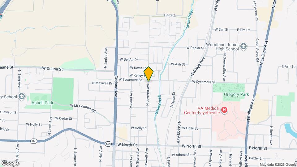 1670 N Leverett Ave Map and Location Details