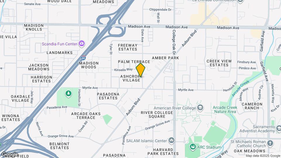 4621 Ashdale Ct Map and Location Details