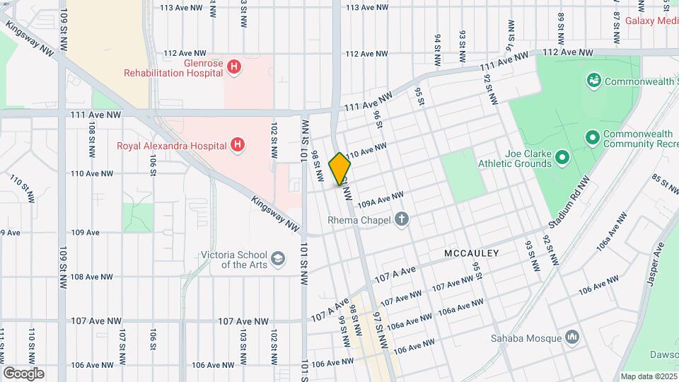10930 97th St NW Map and Location Details